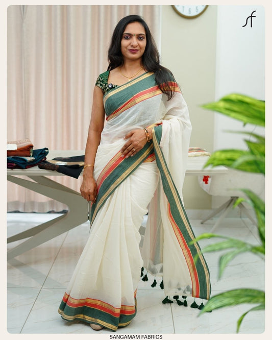 MULL COTTON SAREE