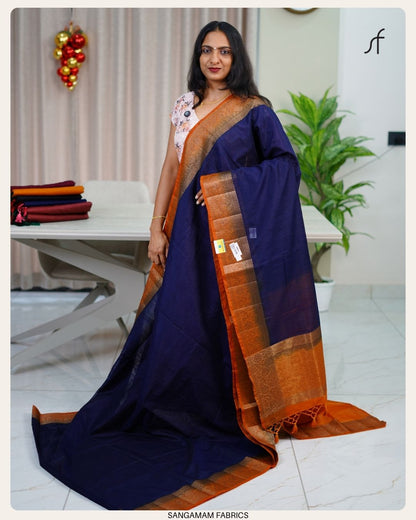 LINEN JUTE SAREE