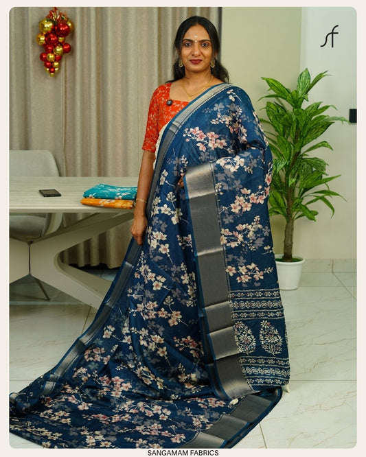 SEMI DOLA SILK SAREE