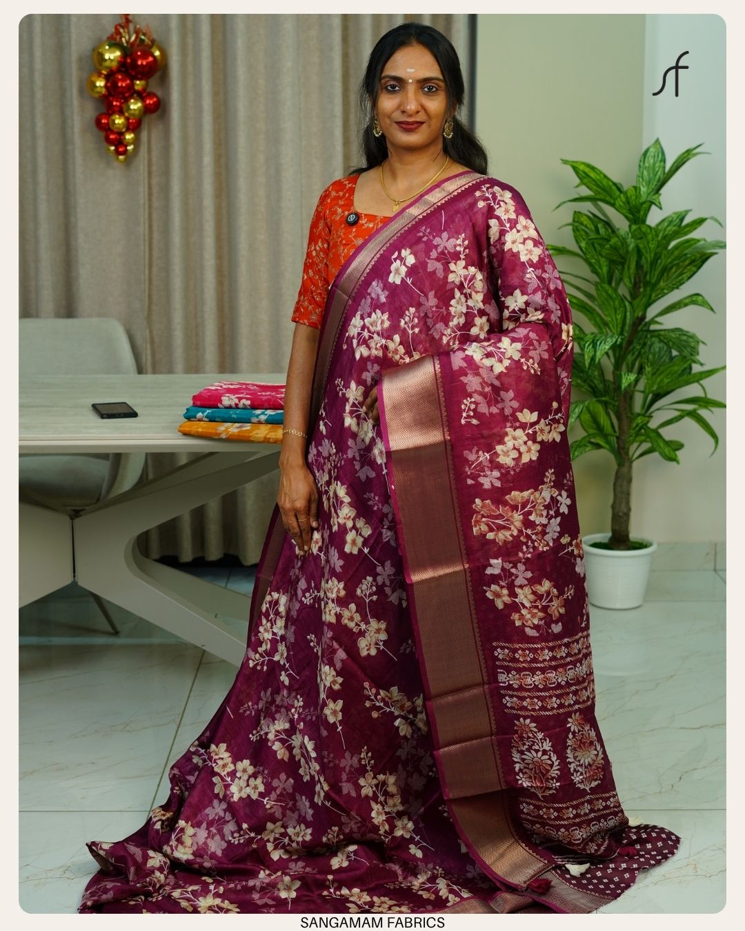 SEMI DOLA SILK SAREE