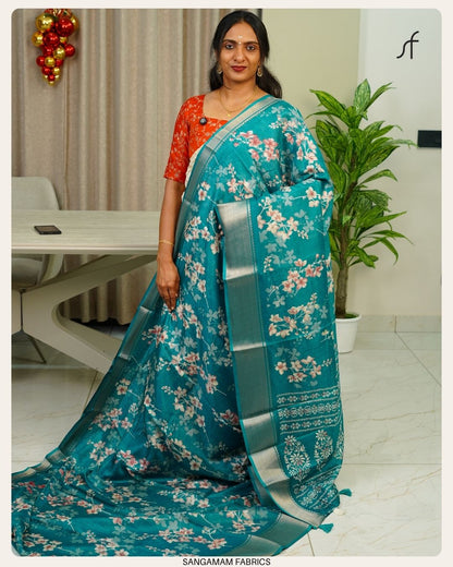 SEMI DOLA SILK SAREE
