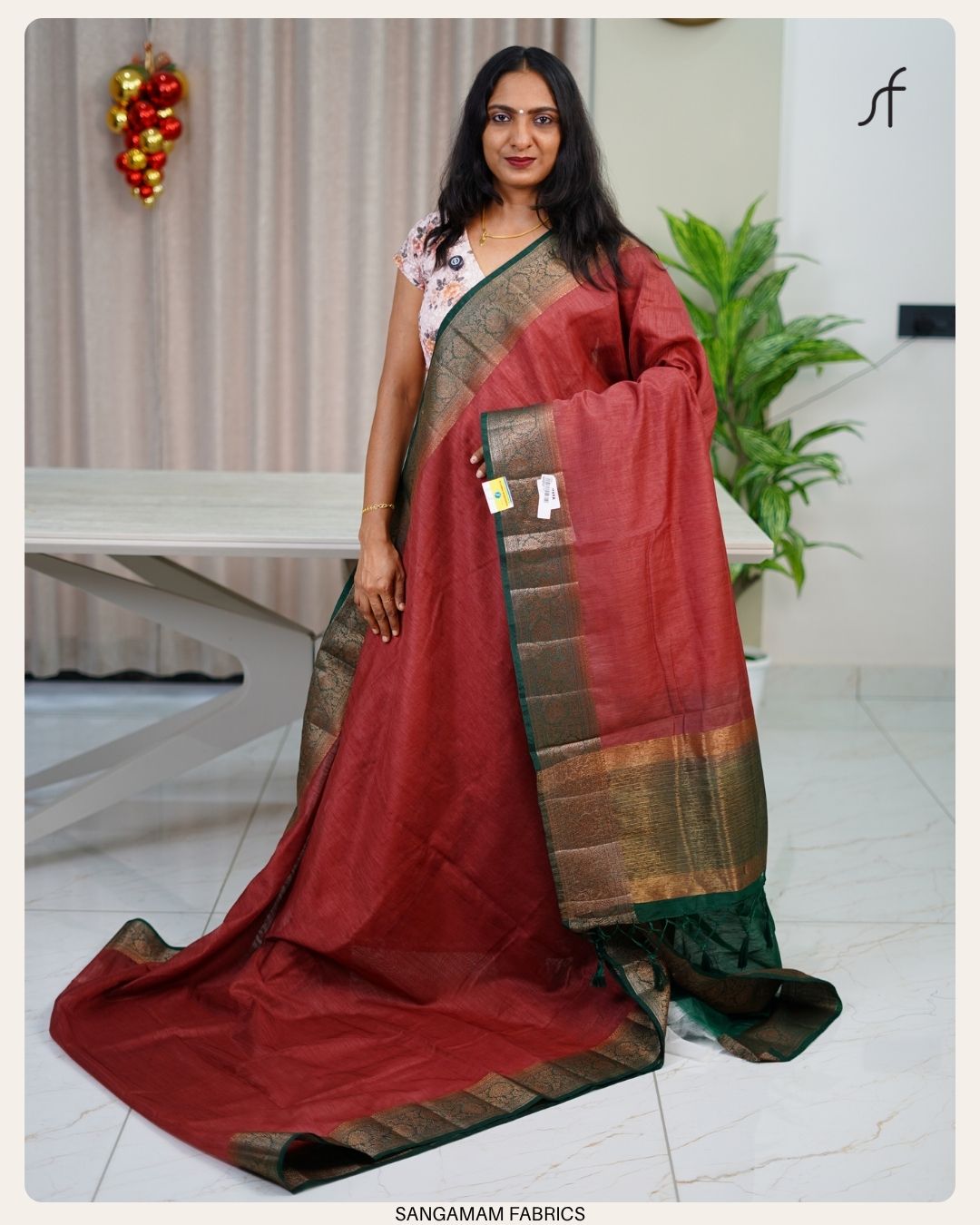 LINEN JUTE SAREE