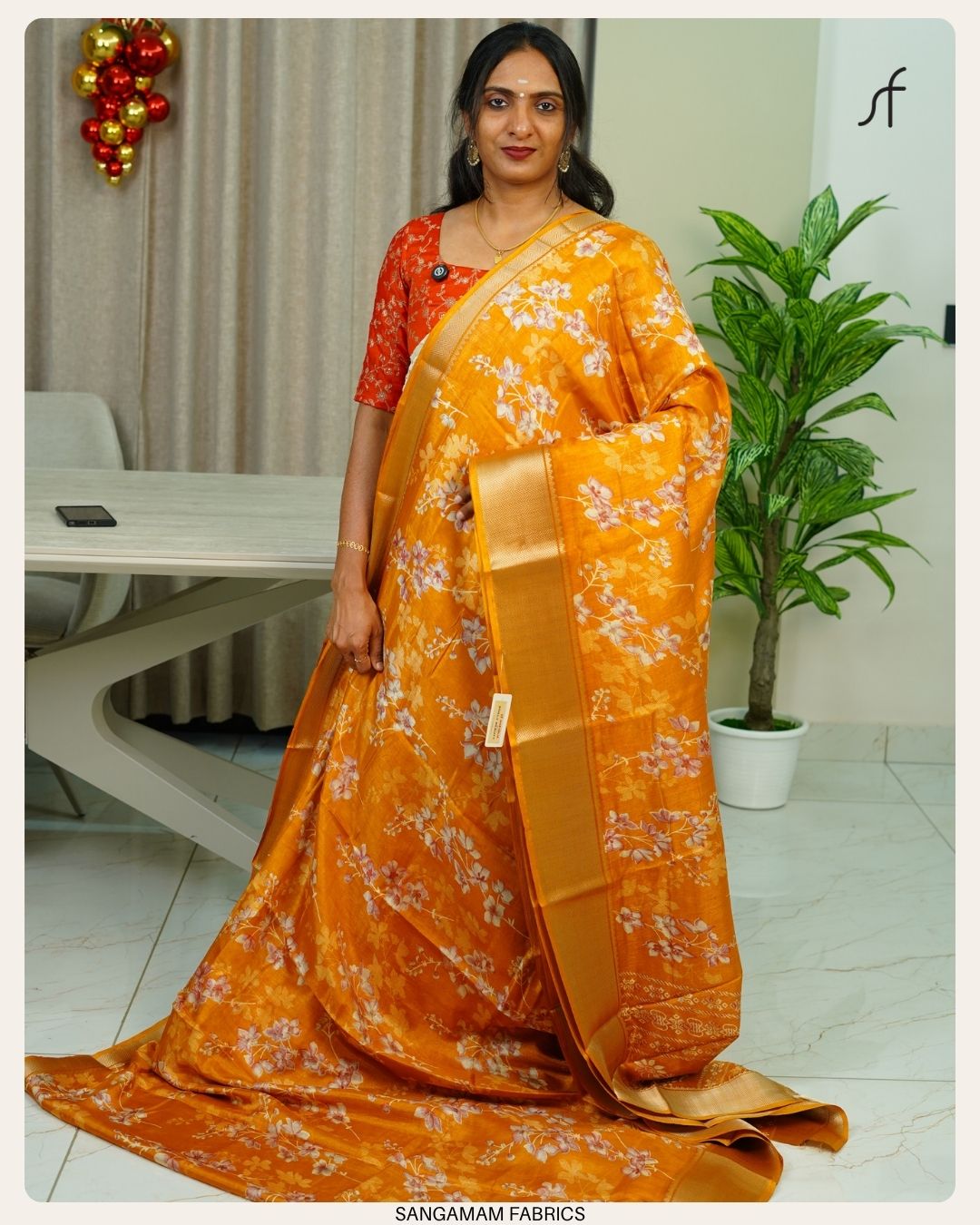 SEMI DOLA SILK SAREE