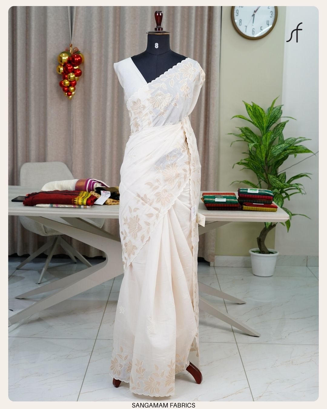 MULL CHANDERI SAREE
