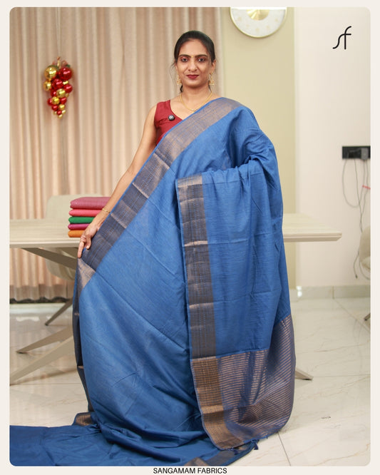 SEMI JUTE BANARASI SAREE