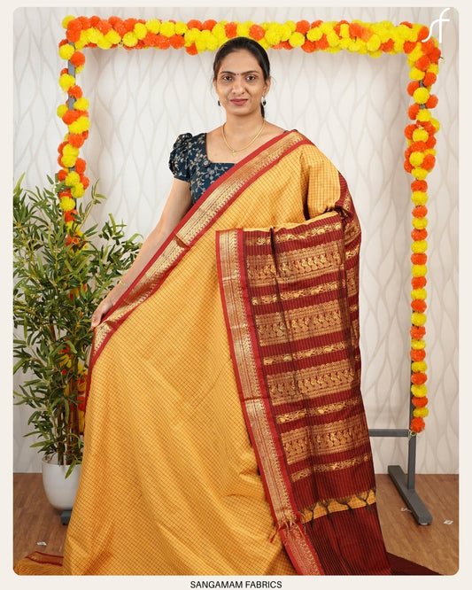 TRADITIONAL KALYANI COTTON SAREE