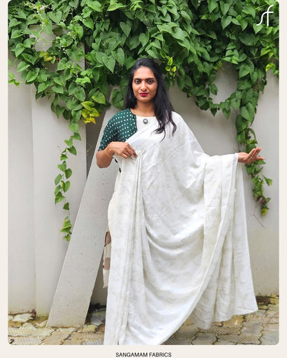 VICHITRA SILK BANARASI MOTIF SAREE