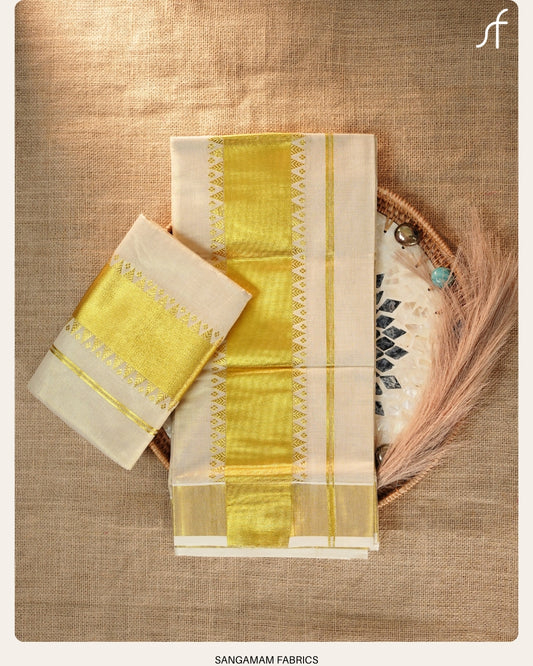 TISSUE TEMPLE BORDER DETAILED SET MUNDU