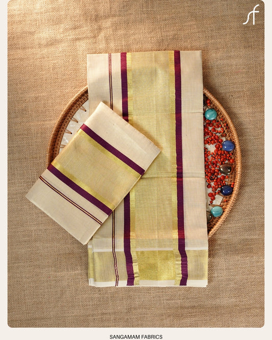 ONAM SPECIAL TISSUE SET MUNDU