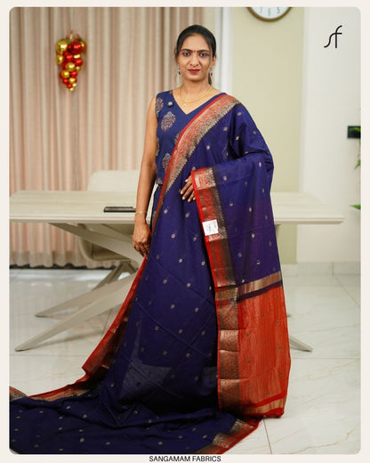 SEMI JUTE BANARASI SAREE