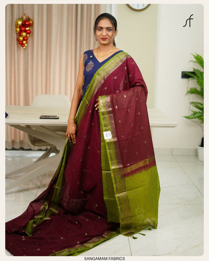 SEMI JUTE BANARASI SAREE