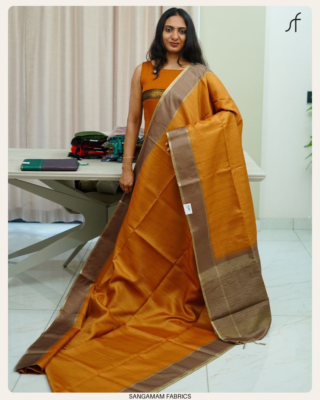GHICHA TUSSAR SILK SAREE