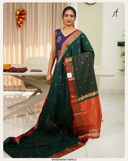 SEMI JUTE BANARASI SAREE