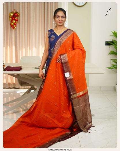 SEMI JUTE BANARASI SAREE