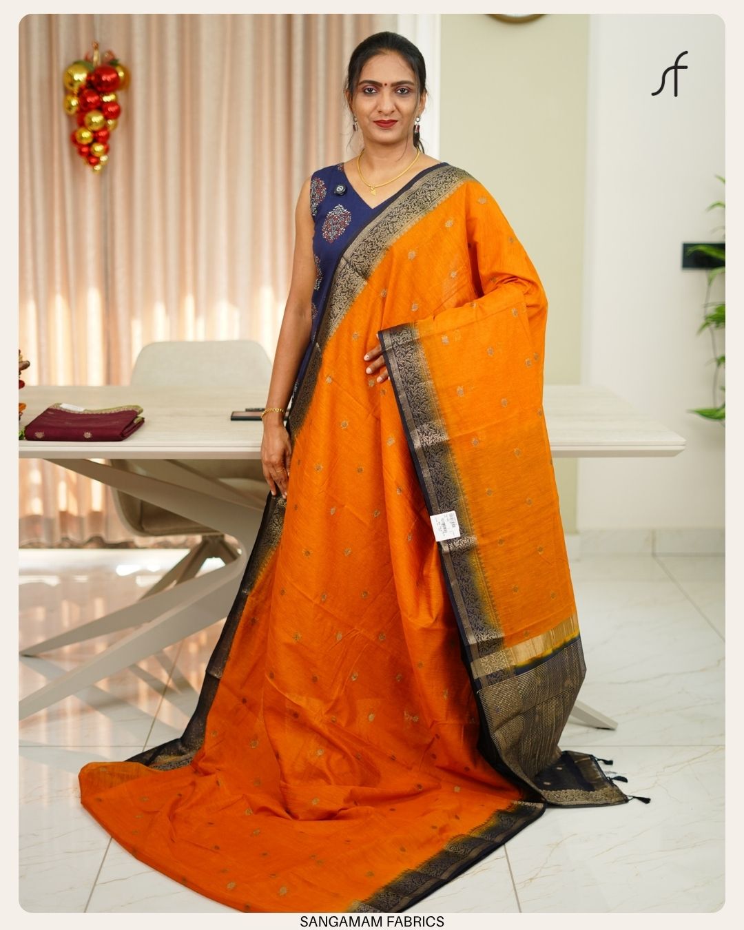 SEMI JUTE BANARASI SAREE