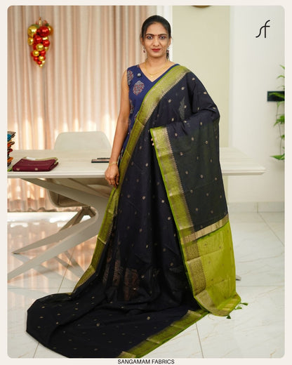 SEMI JUTE BANARASI SAREE