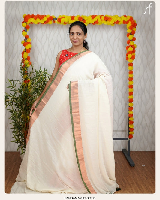 ONAM SPECIAL MUL COTTON SAREE