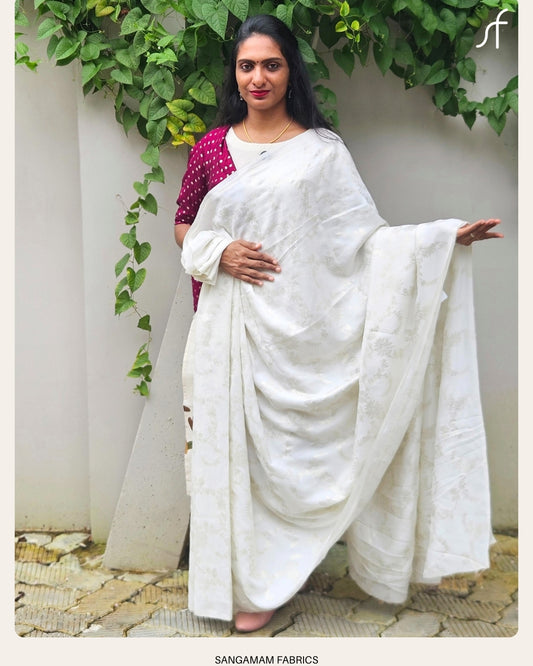 VICHITRA SILK BANARASI MOTIF SAREE
