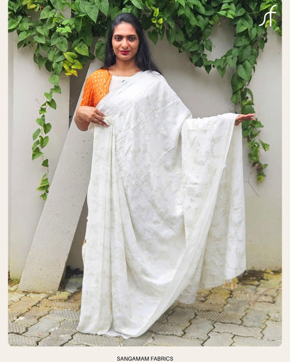 VICHITRA SILK BANARASI MOTIF SAREE