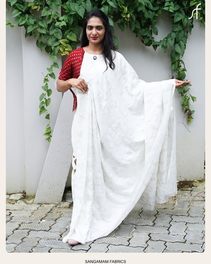 VICHITRA SILK BANARASI MOTIF SAREE