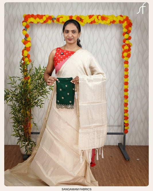 TISSUE SAREE