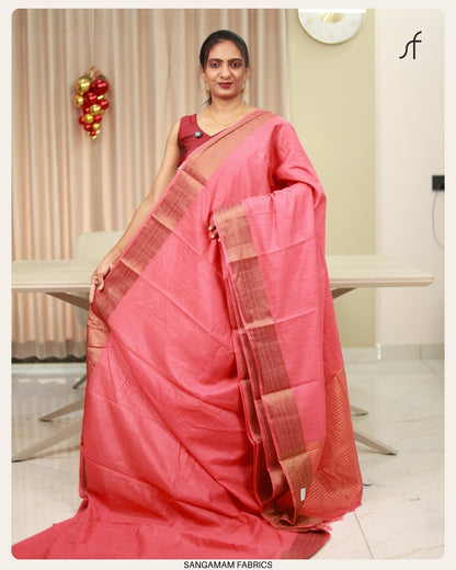 SEMI JUTE BANARASI SAREE