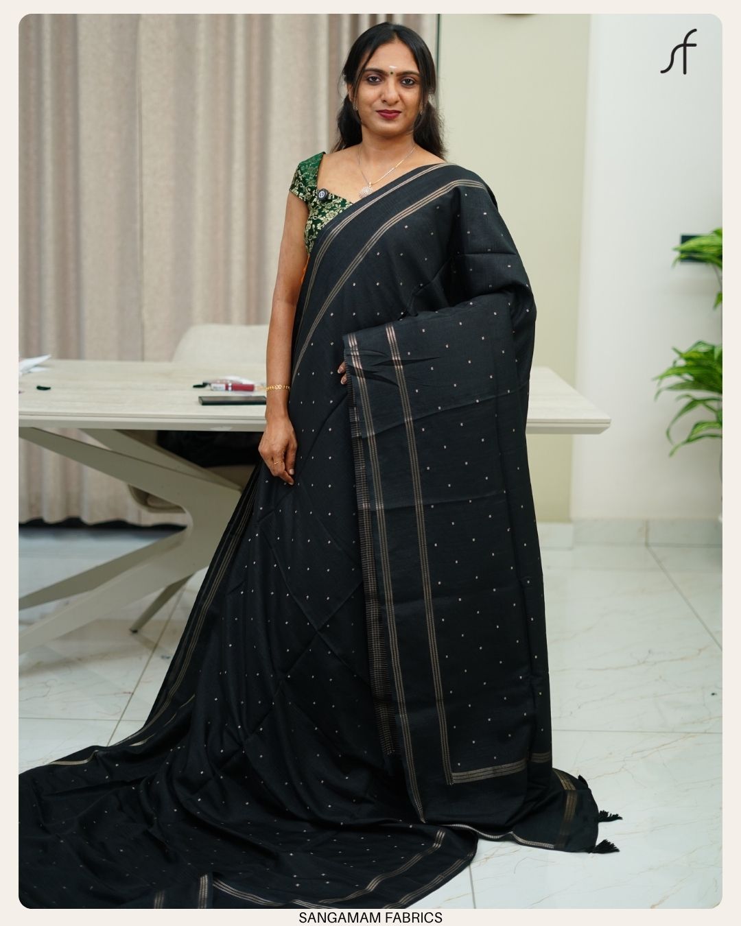 SEMI TUSSAR SILK SAREE