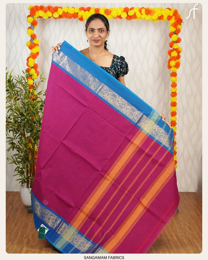 TRADITIONAL KANCHI COTTON SAREE