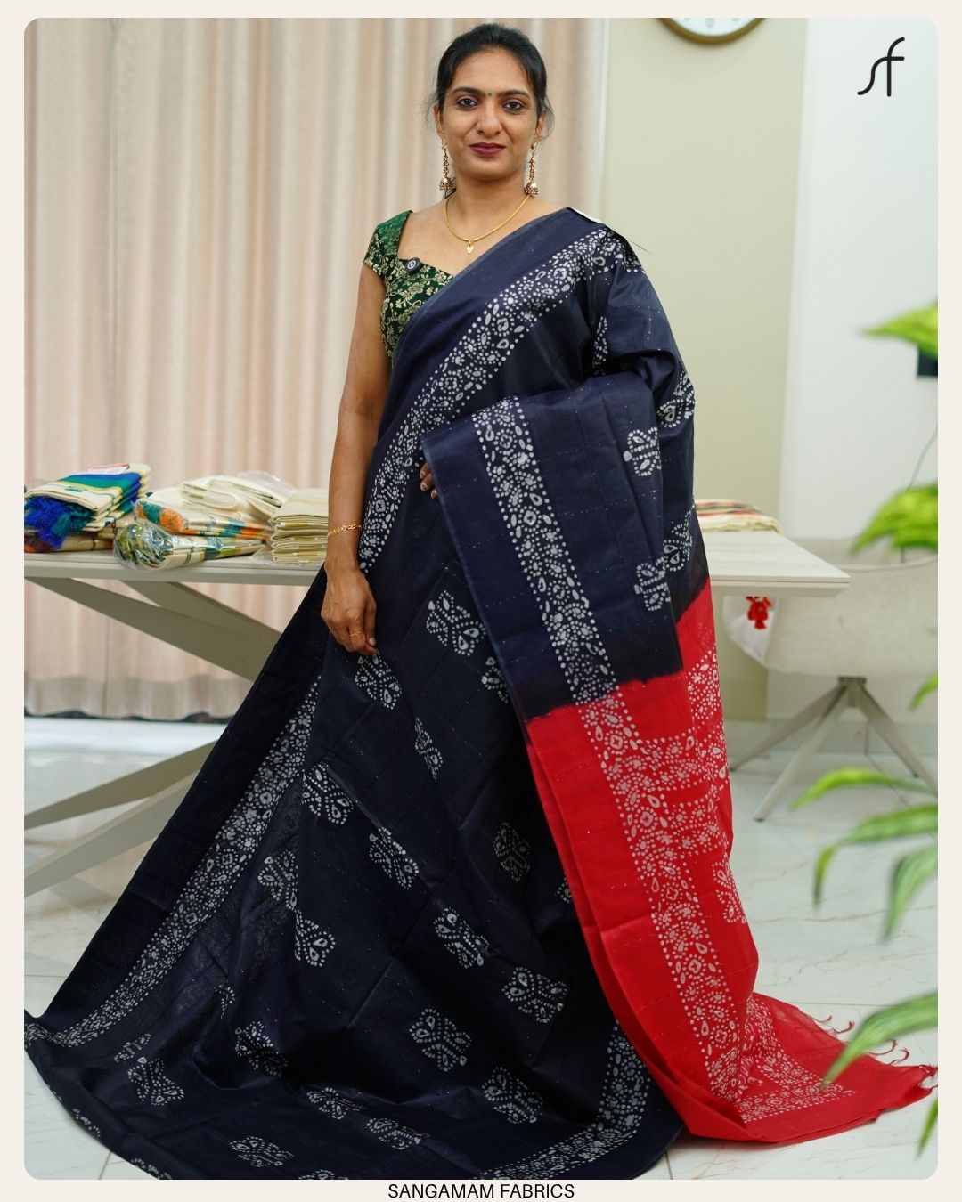 SEMI TUSSAR SILK SAREE