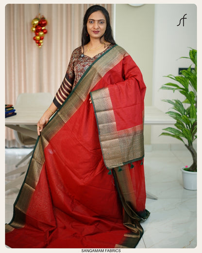 SEMI JUTE SAREE