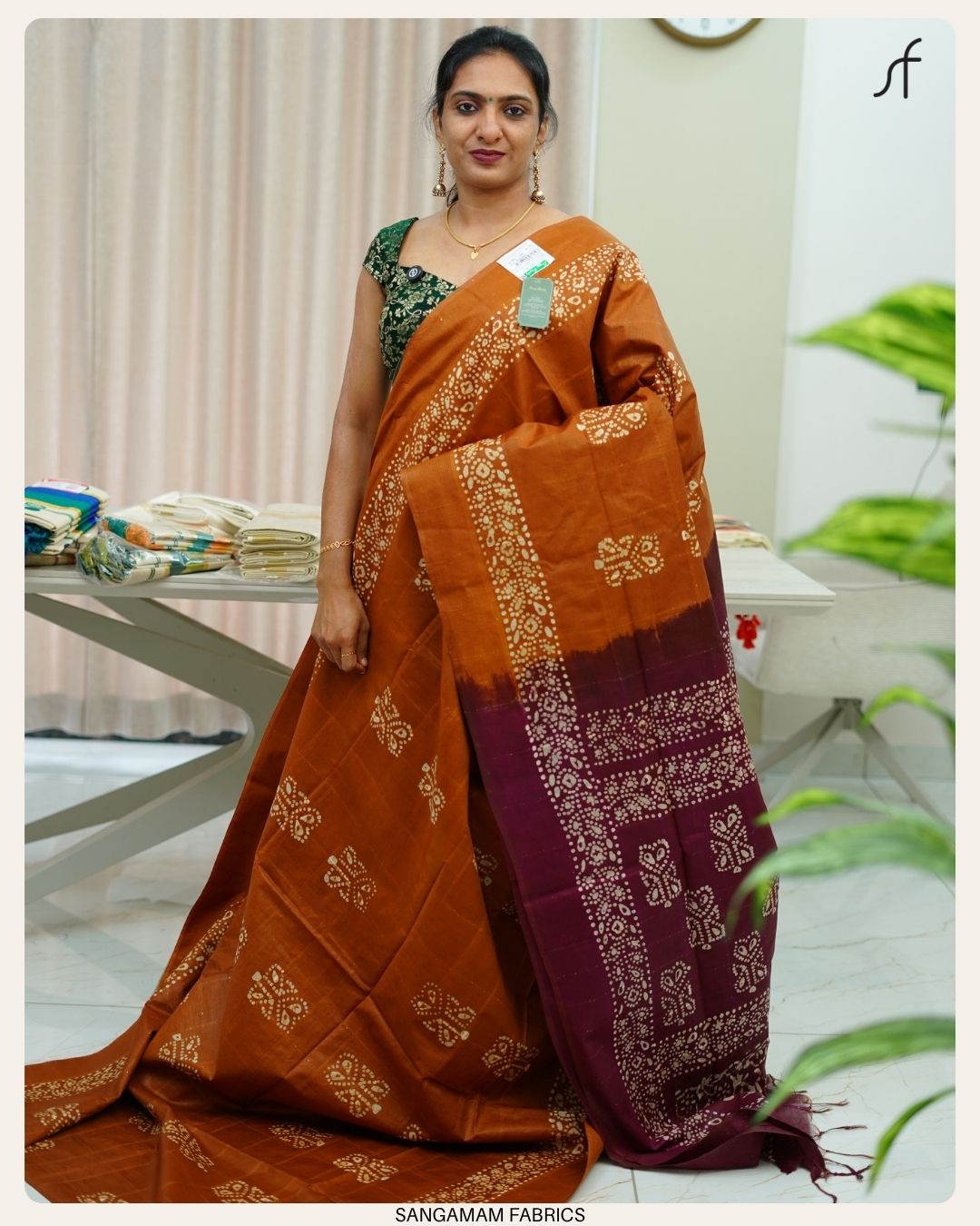 SEMI TUSSAR SILK SAREE