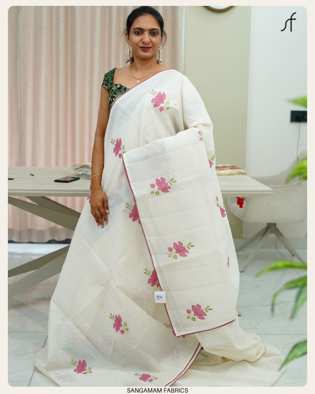 CHANDERI SILK SAREE