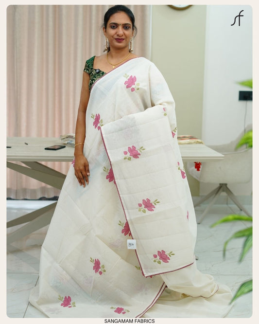 CHANDERI SILK SAREE