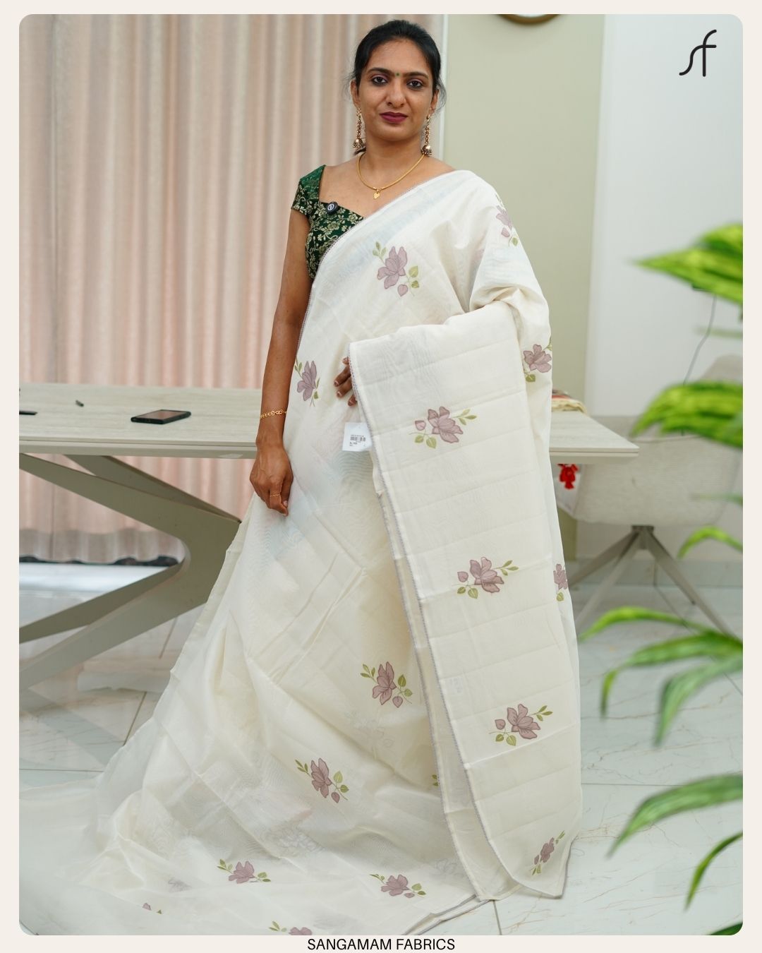 CHANDERI SILK SAREE