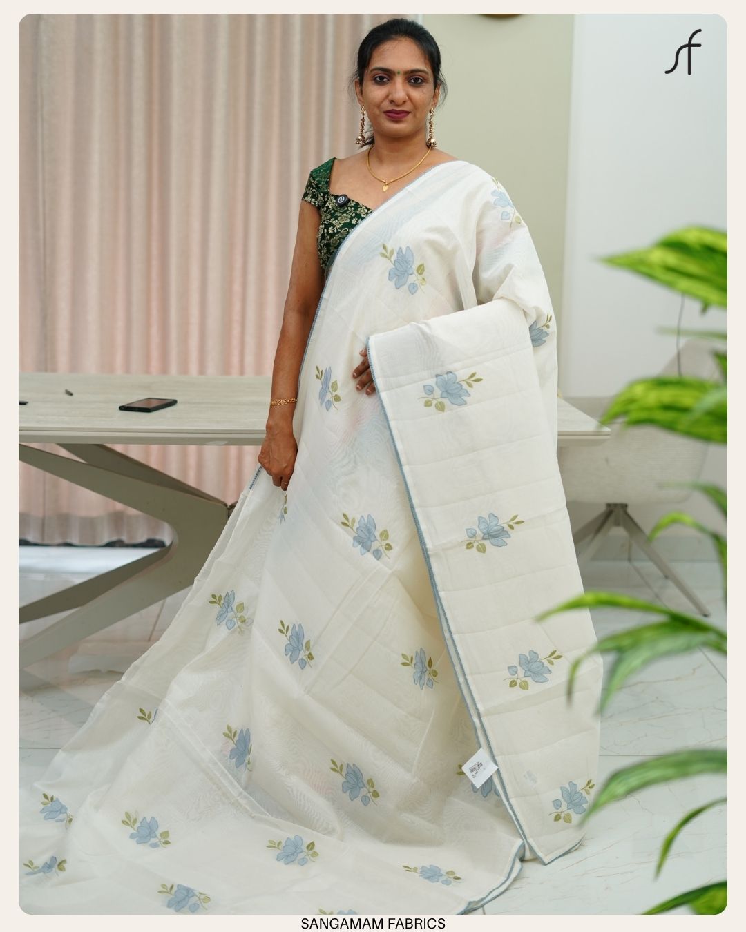 CHANDERI SILK SAREE