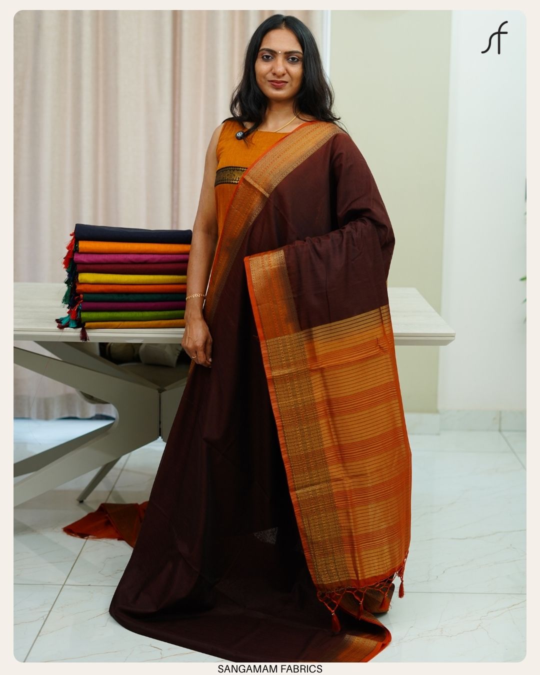 LINEN JUTE SAREE