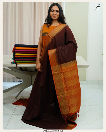 LINEN JUTE SAREE