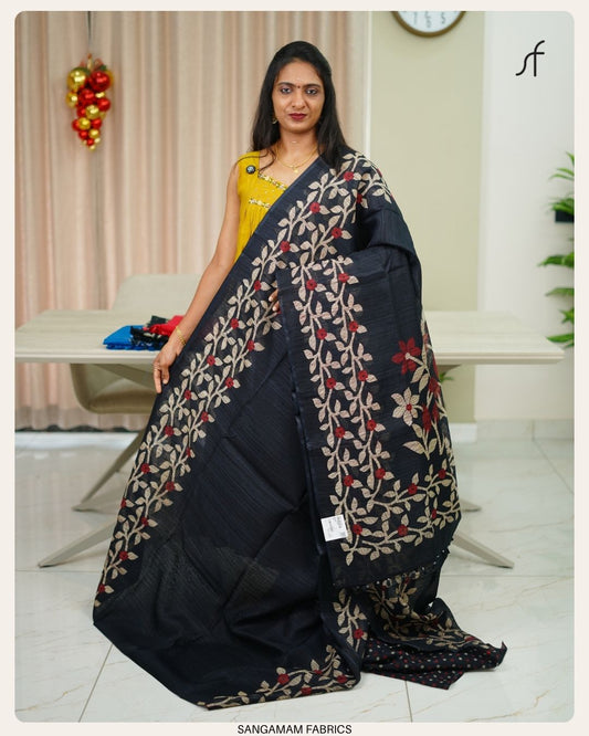 SEMI JUTE SAREE