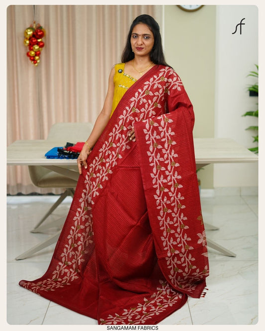 SEMI JUTE SAREE