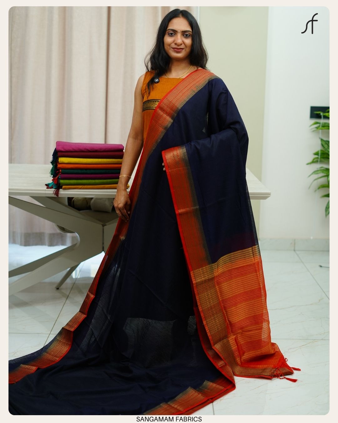 LINEN JUTE SAREE