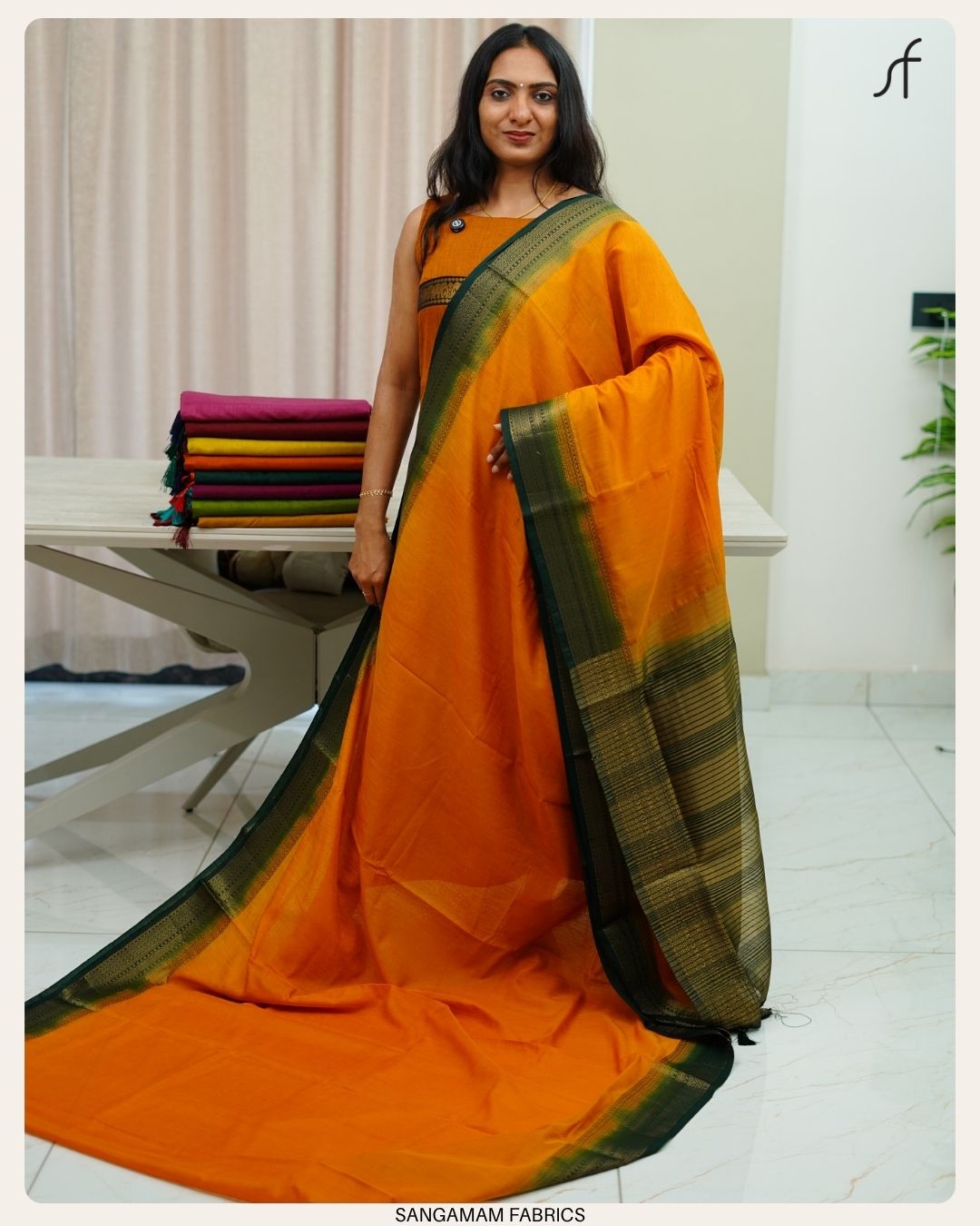 LINEN JUTE SAREE