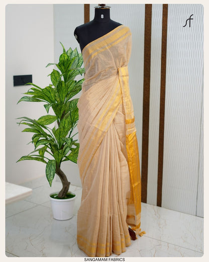 MULL TISSUE SAREE