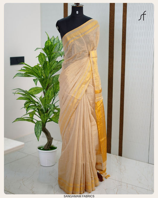 MULL TISSUE SAREE