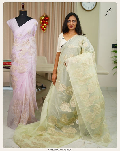 TURKISH ORGANZA SAREE
