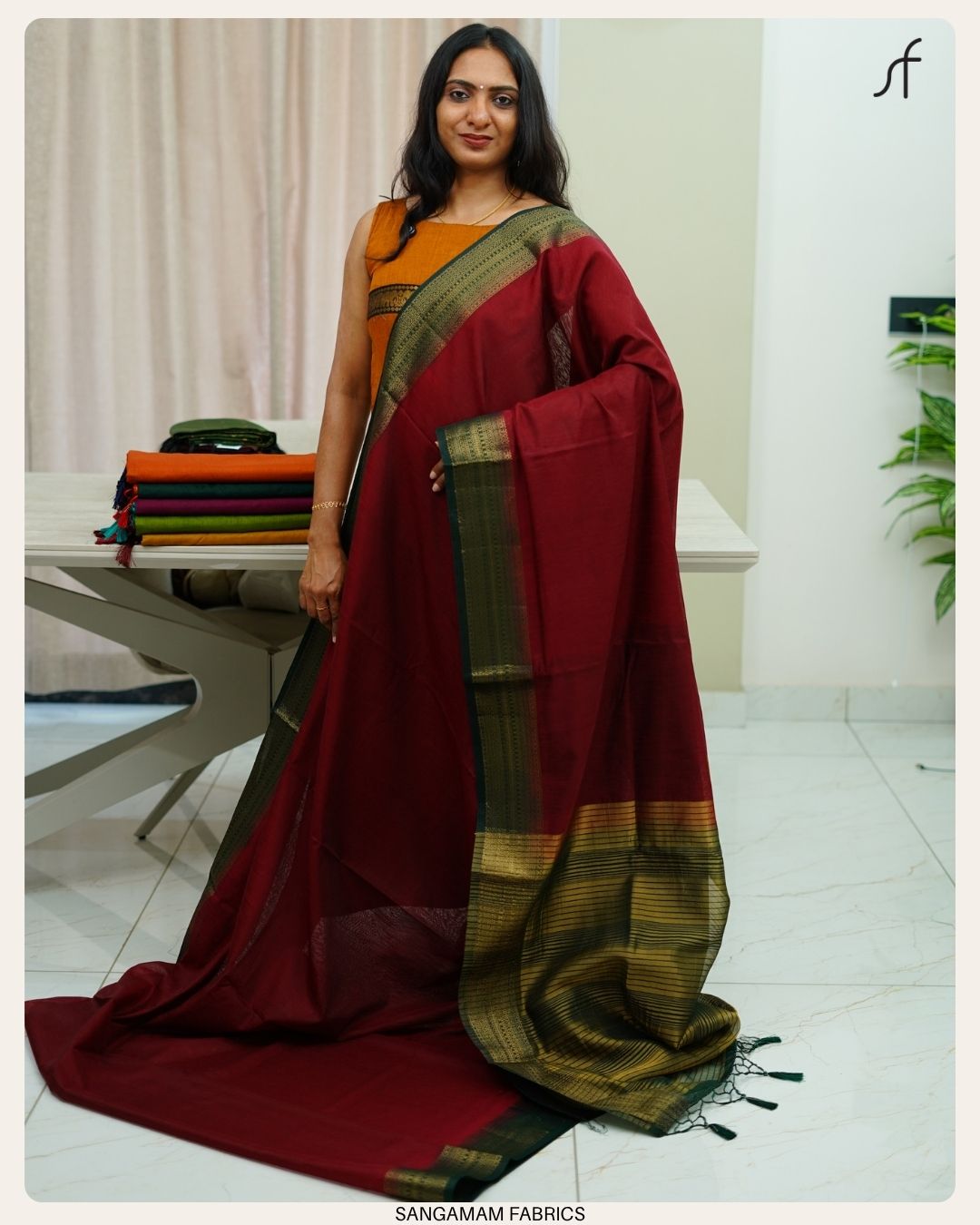 LINEN JUTE SAREE