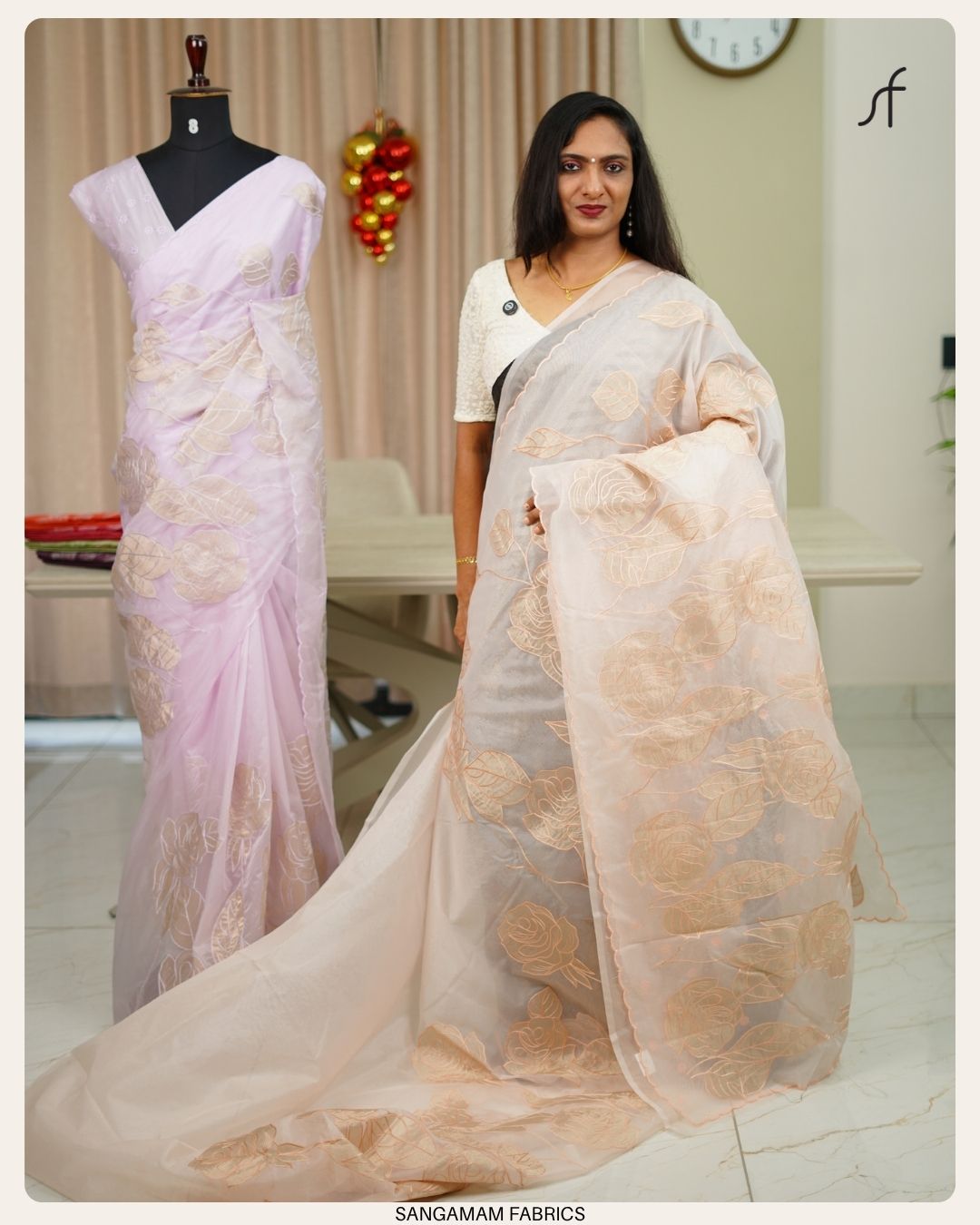 TURKISH ORGANZA SAREE