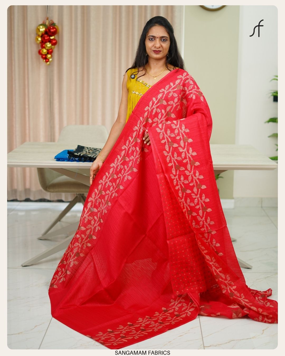 SEMI JUTE SAREE