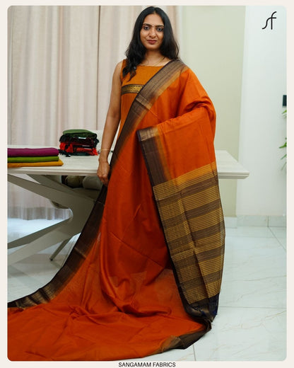 LINEN JUTE SAREE