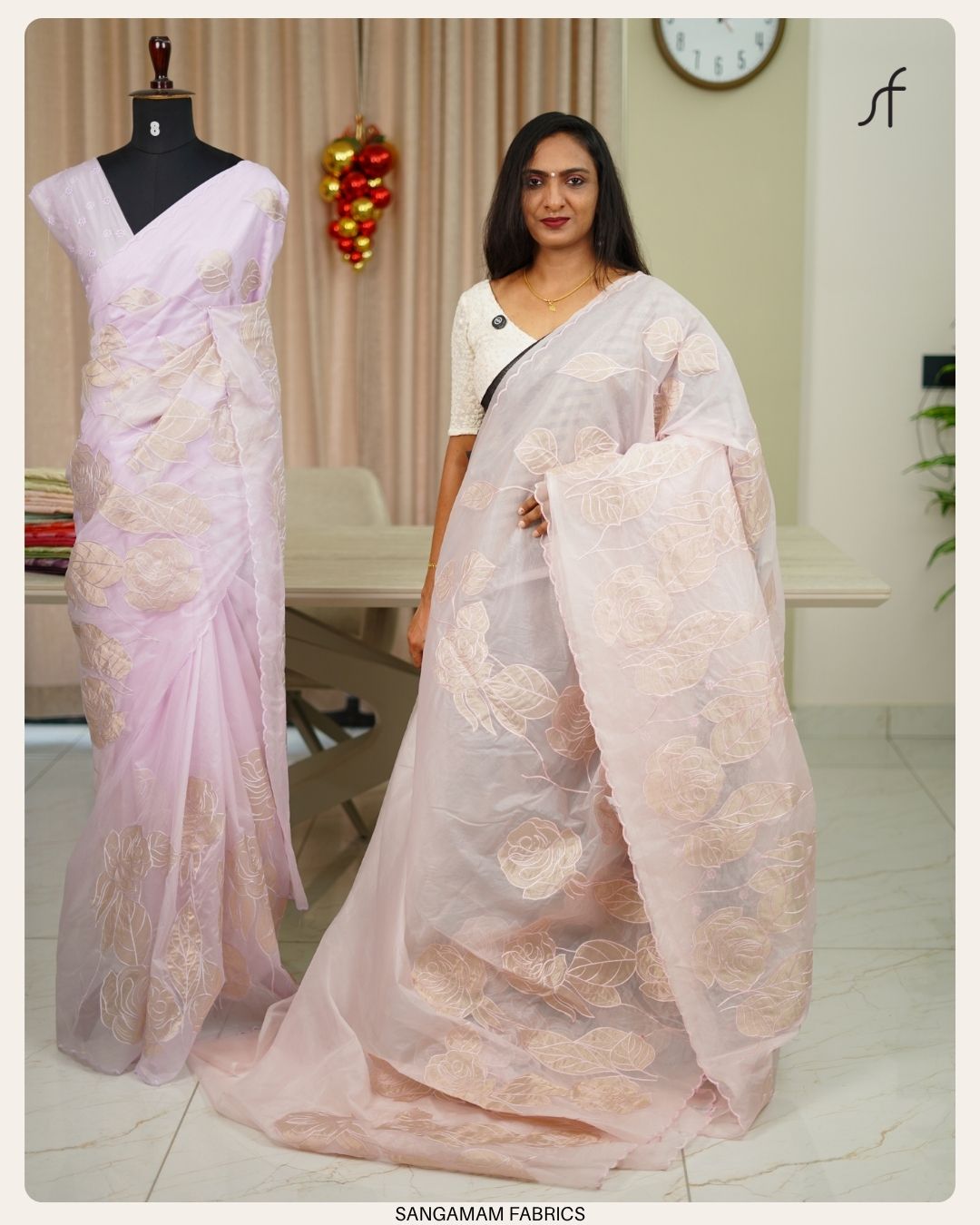 TURKISH ORGANZA SAREE