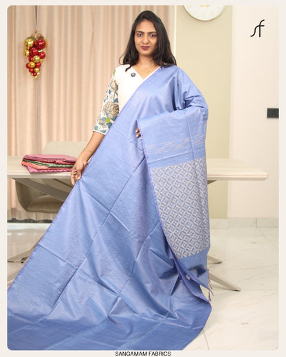 SEMI TUSSAR SILK SAREE